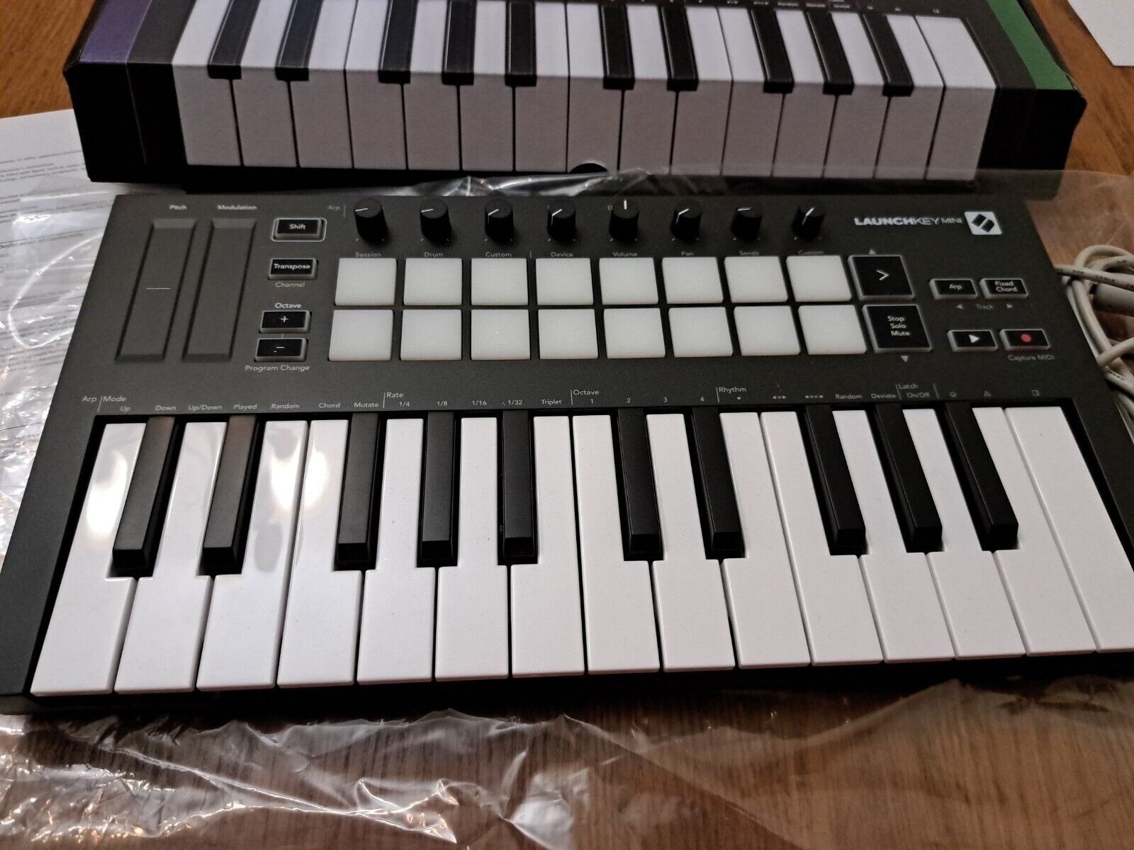 Novation Launchkey Mini Mk3 25 Mini-key Midi Keyboard Controller - Fresh Stock Dated February 2026