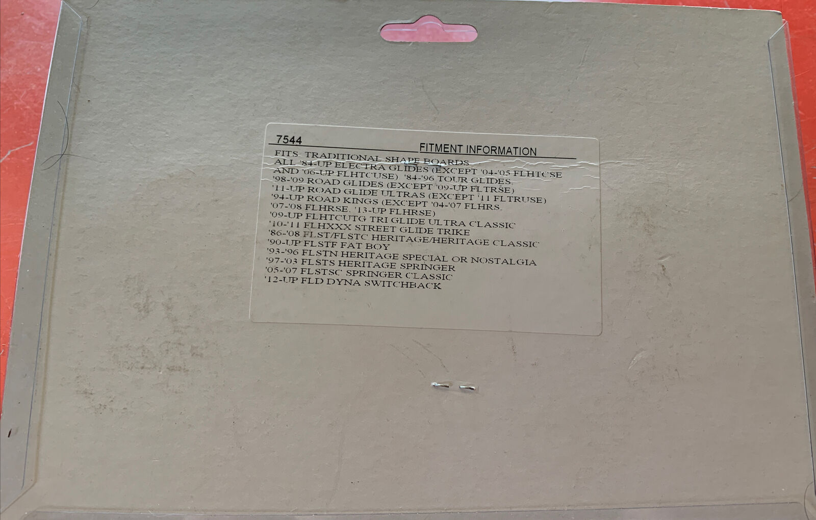 Kuryakyn Traditional Floorboard Exhaust Boot Guard Right #7544 Harley Davidson - Fresh Stock Dated February 2026