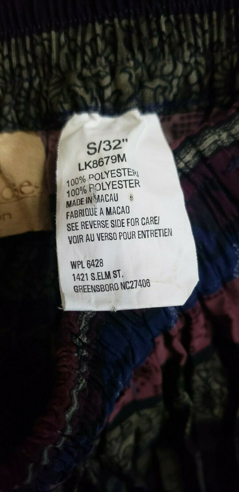 WRANGLER vintage prairie rose collection flowy multi color skirt size 32 inches - Fresh Stock Dated February 2026