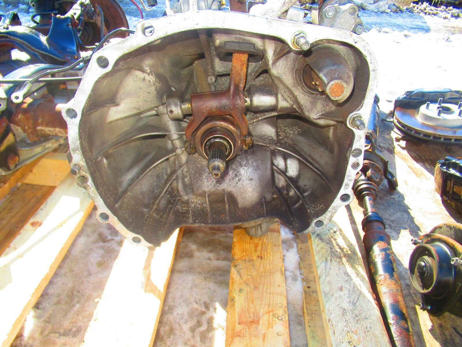 08-14 WRX STi 6 Speed Transmission R180 Differential Brembo TY856UW1MA EJ257 - Fresh Stock Dated February 2026