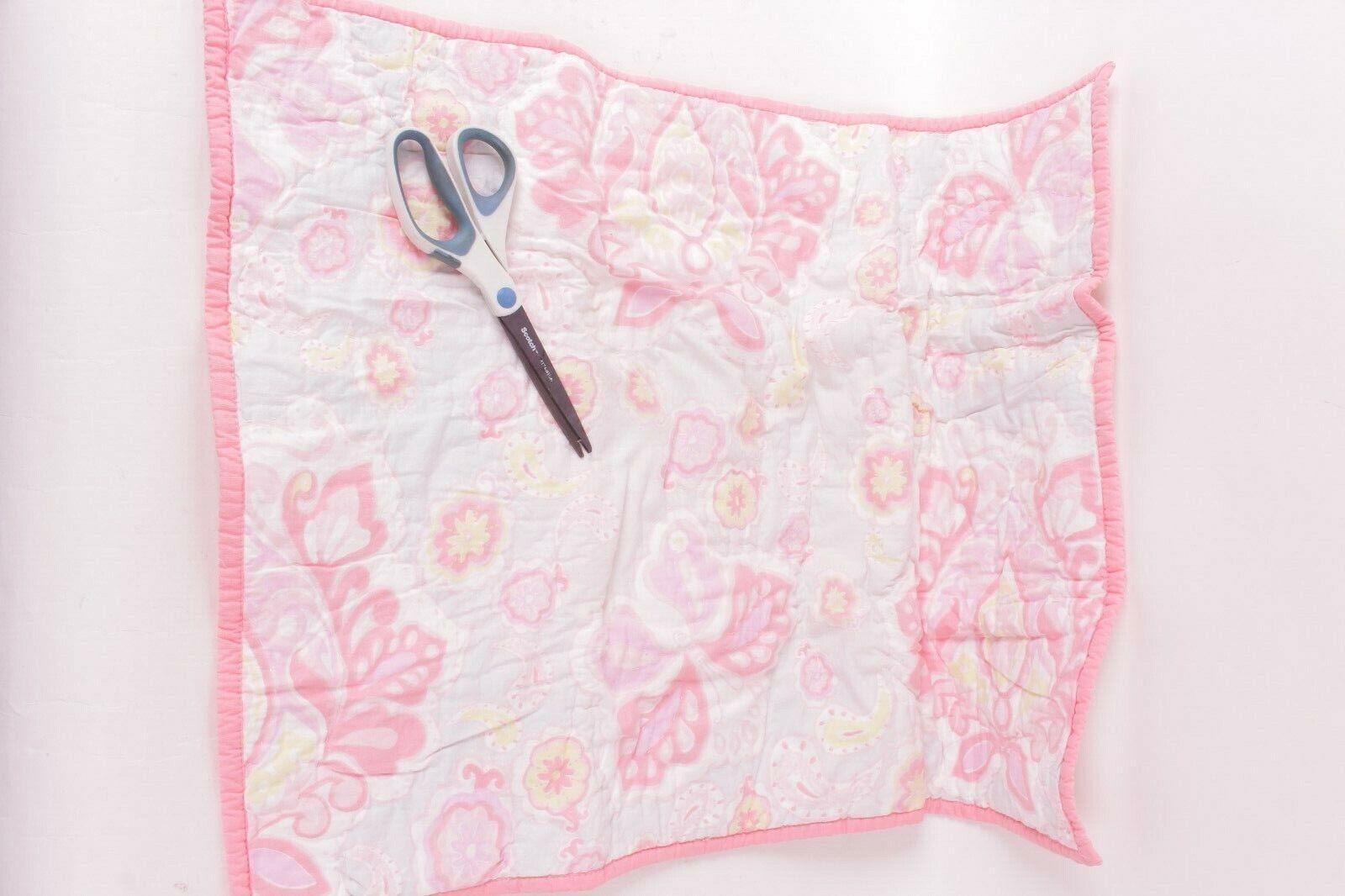 Pottery Barn Kids Elyse standard sham pink gray - Fresh Stock Dated February 2026
