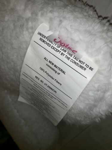 Justice Girls Letter K Pink Dot Decorative Pillow Cute Bedroom Decor Initial - Fresh Stock Dated December 2025