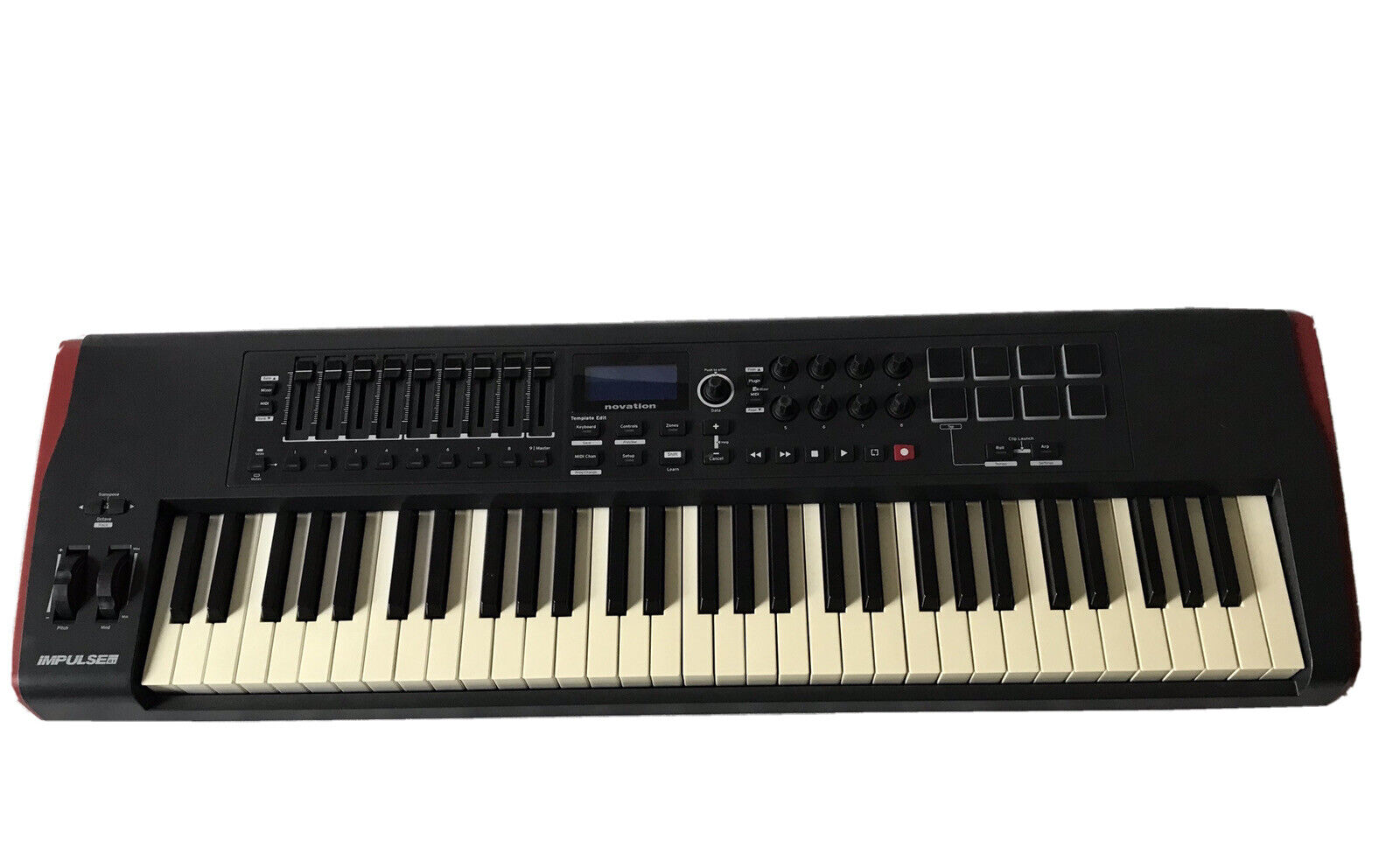 Novation Impulse 61USB Midi Controller Keyboard, 61 Key - Fresh Stock Dated February 2026