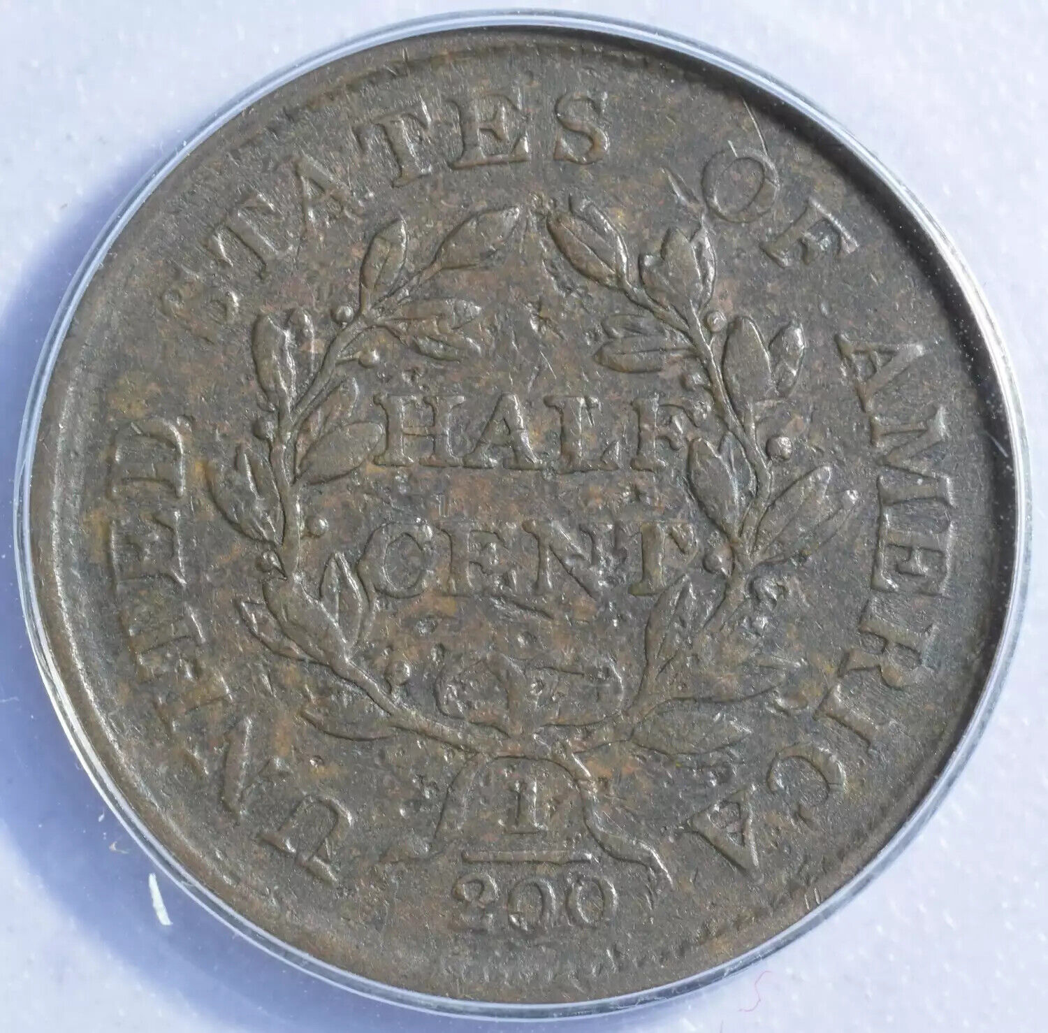 1805 P Half Cent ANACS VF-20 DAMAGED - Fresh Stock Dated February 2026