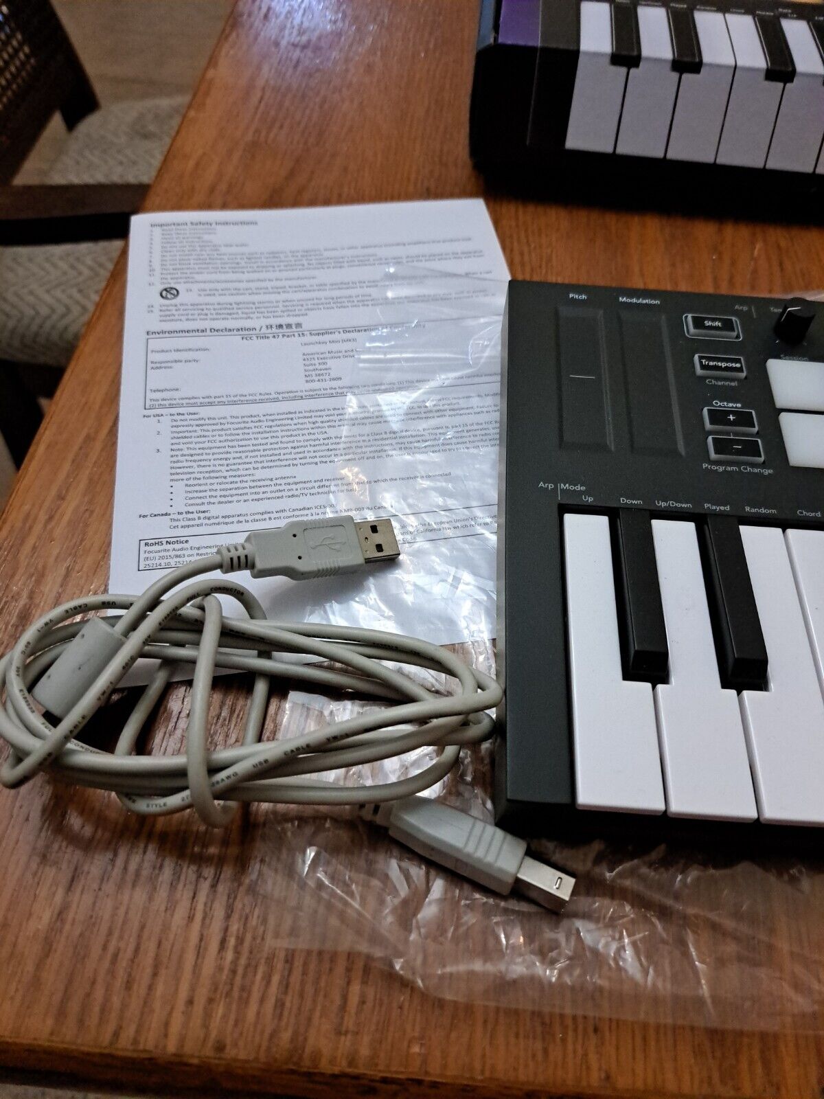 Novation Launchkey Mini Mk3 25 Mini-key Midi Keyboard Controller - Fresh Stock Dated February 2026