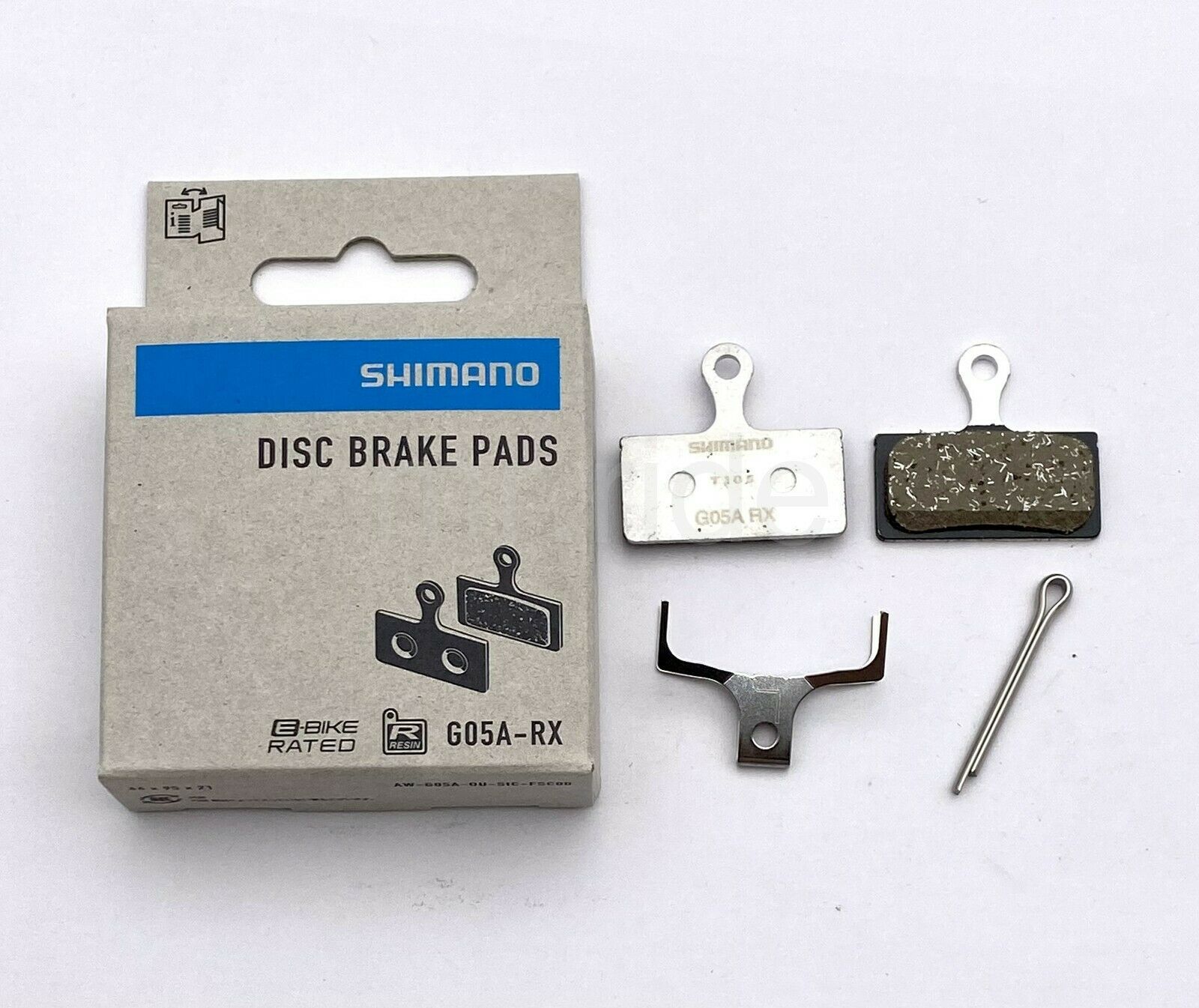 Shimano G05A Disc Brake Resin Pads XTR BR-M9000,BR-M9020,BR-M987,M985,Y2R298010 - Fresh Stock Dated February 2026