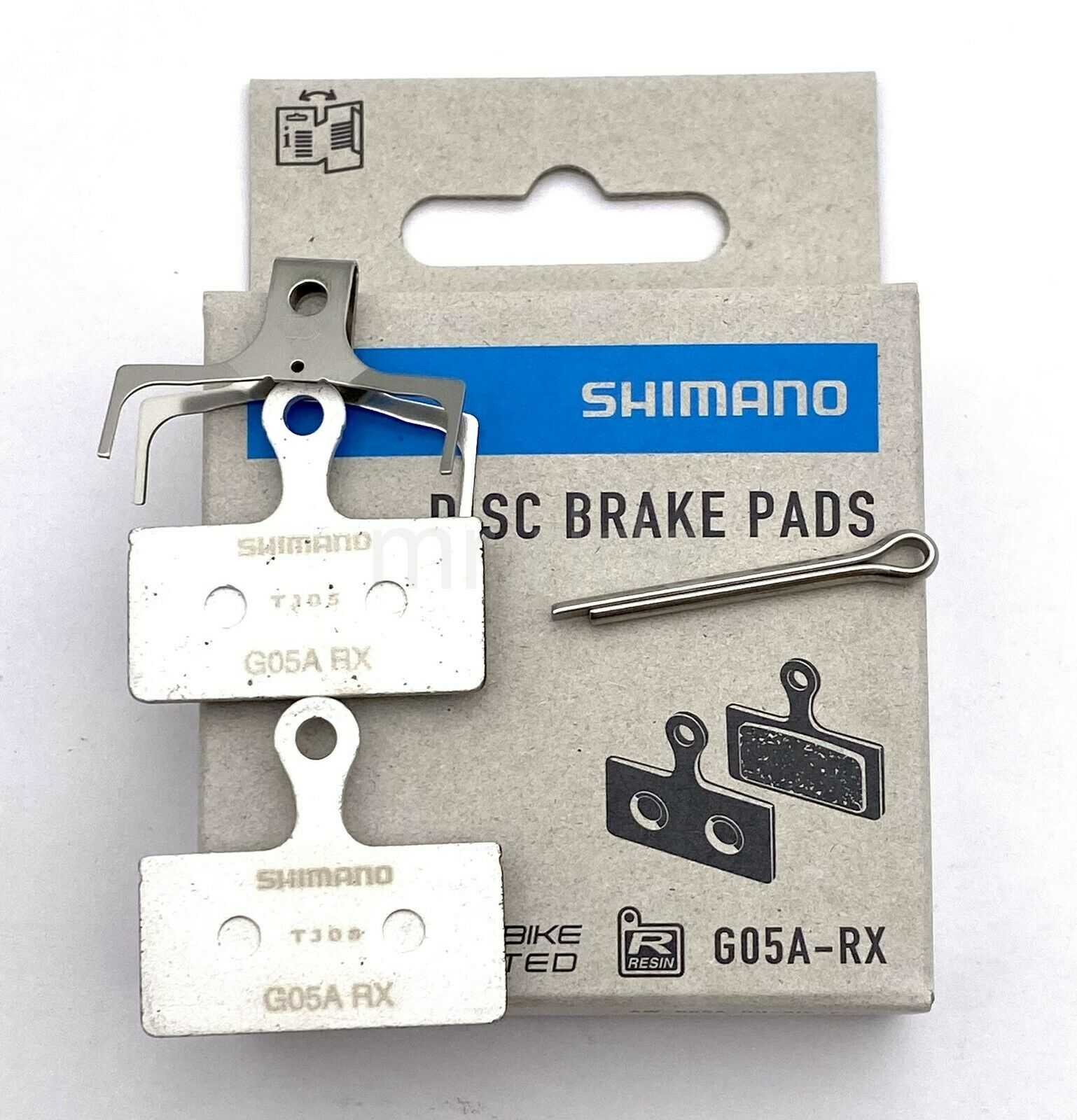 Shimano G05A Disc Brake Resin Pads XTR BR-M9000,BR-M9020,BR-M987,M985,Y2R298010 - Fresh Stock Dated February 2026