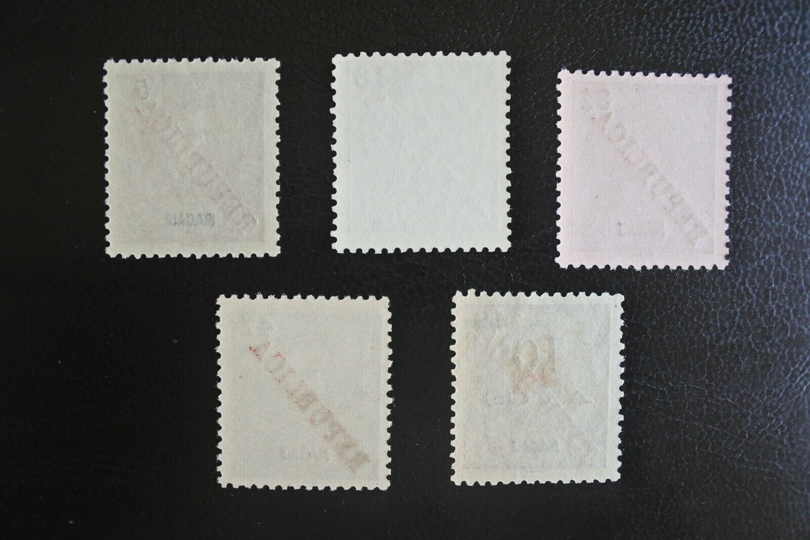 Macau (Portugal - China): Afinsa 187+191+195+196+197 in MNG - Fresh Stock Dated February 2026