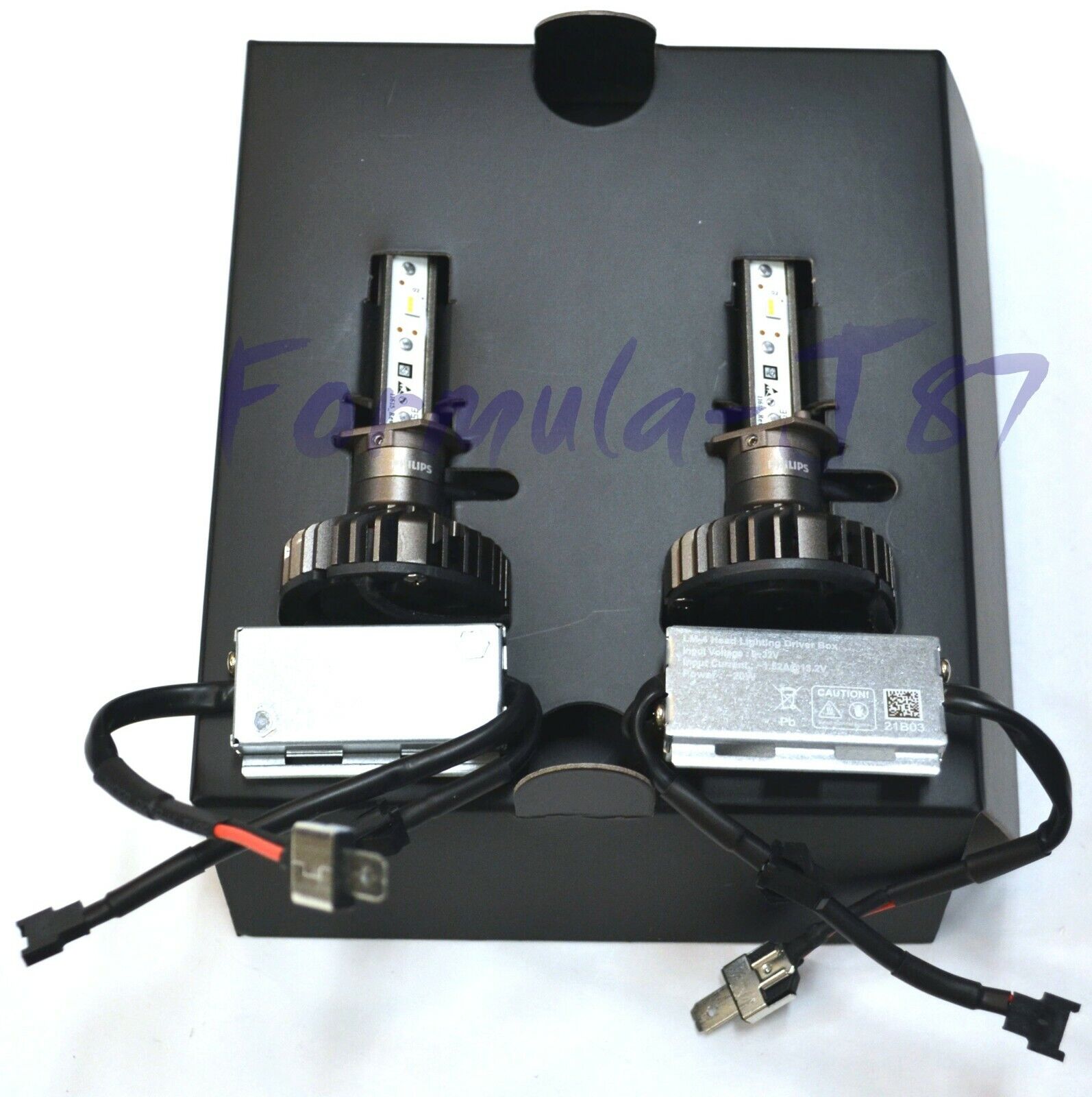 Philips Ultinon Pro9000 LED 5800K H1 Two Bulbs Head Light High Beam Replacement - Fresh Stock Dated February 2026