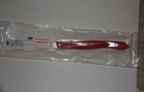 Red Cutco Table Knife 1759R Manufacturer Guaranteed Forever! Fast shipping - Fresh Stock Dated December 2025