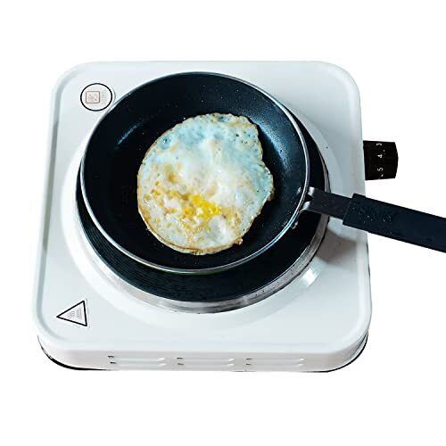 Electric Hot Burner Single Burner Hot Plate Electric Temperature Control White - Fresh Stock Dated February 2026