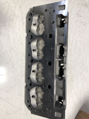 Flo-Tek 1200-HRSB-505S Assembled SBC Aluminum Head, Straight Plug - Fresh Stock Dated February 2026