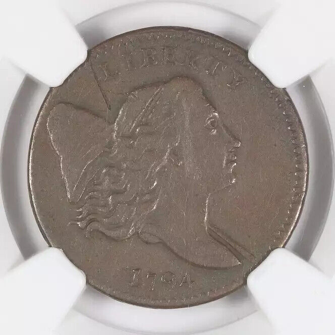 1794 Half Cent Liberty Cap NGC VF Details BN - Fresh Stock Dated February 2026