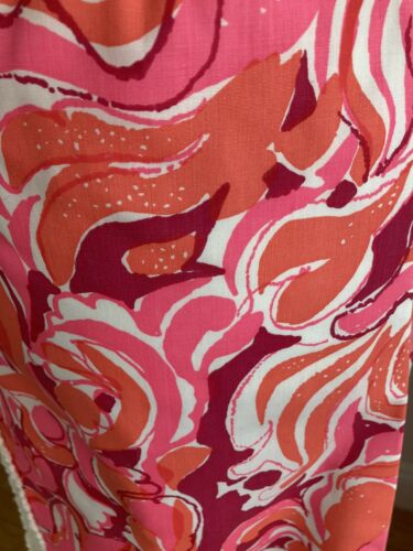 NWOT! Vintage LiLLY PULITZER “The Lilly” Hot Pink & Red Hostess Maxi Skirt! S - Fresh Stock Dated December 2025