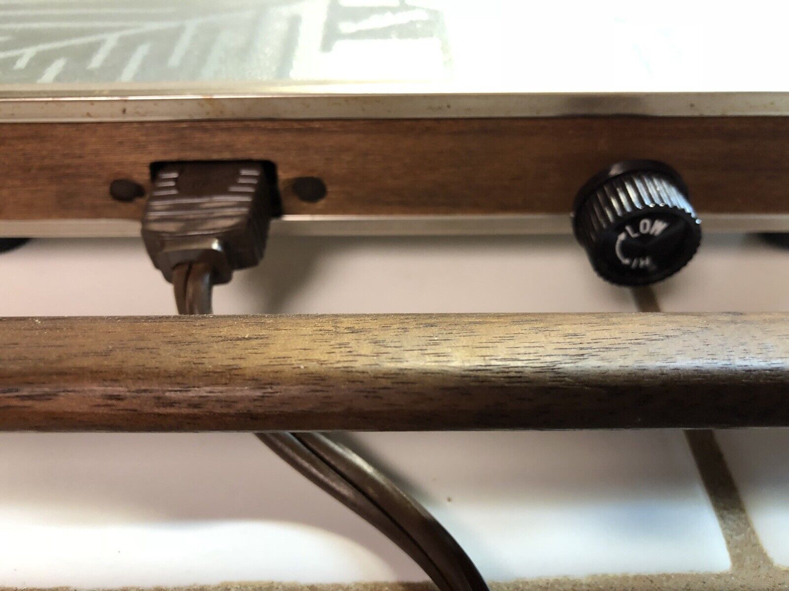 Vintage SALTON HOTRAY H120 Electric Hot Warming Tray Wood Handle TESTED & WORKS - Fresh Stock Dated February 2026