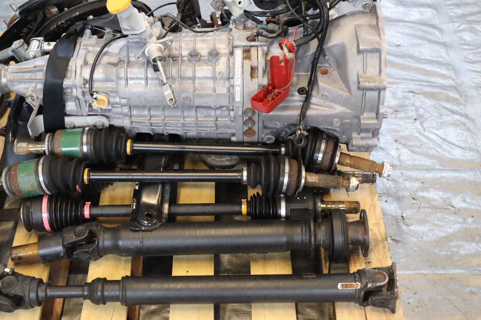 2011 SUBARU IMPREZA WRX STI WAGON OEM 6SPD MANUAL TRANSMISSION SWAP TY856UW1MA - Fresh Stock Dated February 2026