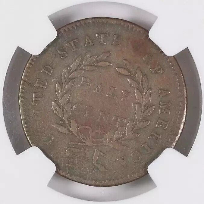 1794 Half Cent Liberty Cap NGC VF Details BN - Fresh Stock Dated February 2026
