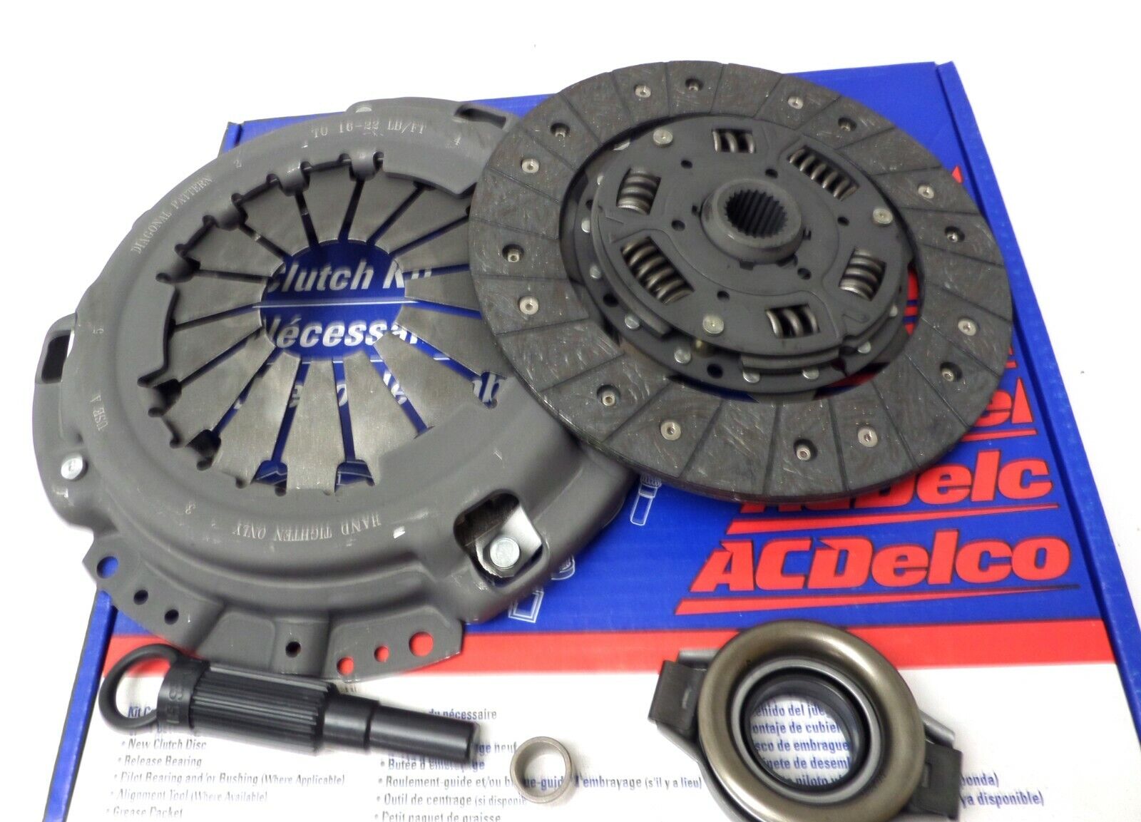 381334 AcDelco Manual Transmission Clutch Kit for 1998-2001 Nissan Altima 2.4L - Fresh Stock Dated February 2026