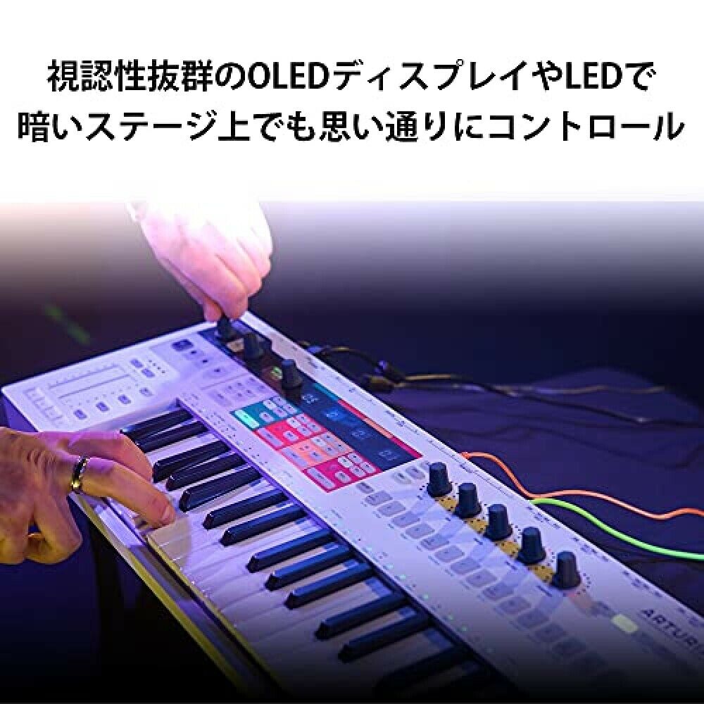 ARTURIA KEYSTEP PRO BLACK EDITION MIDI keyboard with built-in sequencer japan FS - Fresh Stock Dated February 2026