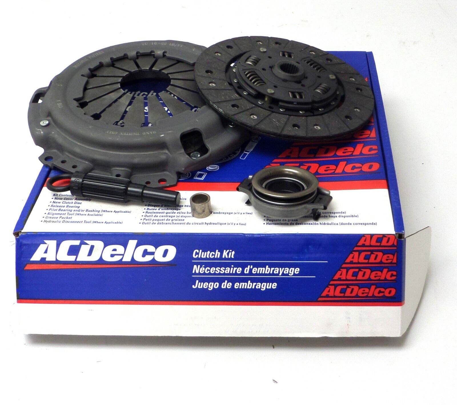 381334 AcDelco Manual Transmission Clutch Kit for 1998-2001 Nissan Altima 2.4L - Fresh Stock Dated February 2026