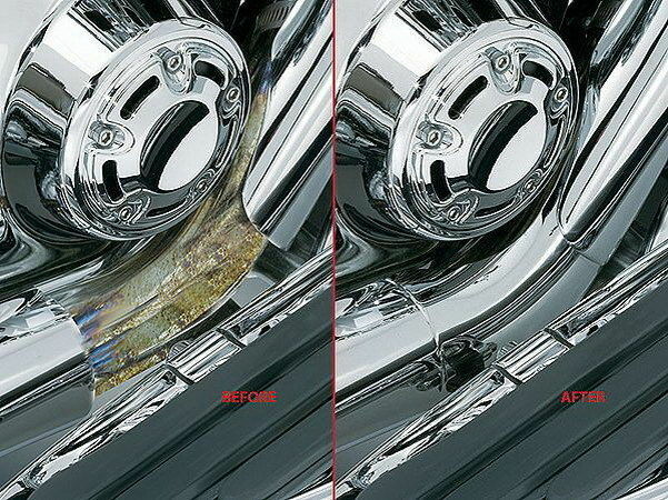 Kuryakyn - 9196 - Bridge The Gap Heat Shield - Fresh Stock Dated February 2026