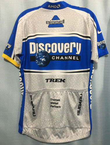 M DISCOVERY TREK SUBARU TEAM Nike DRI-FIT Cycling Jersey ITALY Lance Armstrong - Fresh Stock Dated December 2025