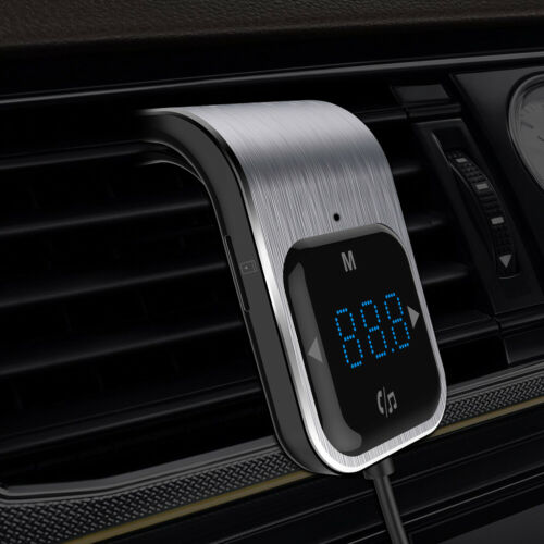 Cigarette Lighter Bluetooth Car Charger Kit 2USB HD FM Transmitter MP3 Player-R7 - Fresh Stock Dated February 2026