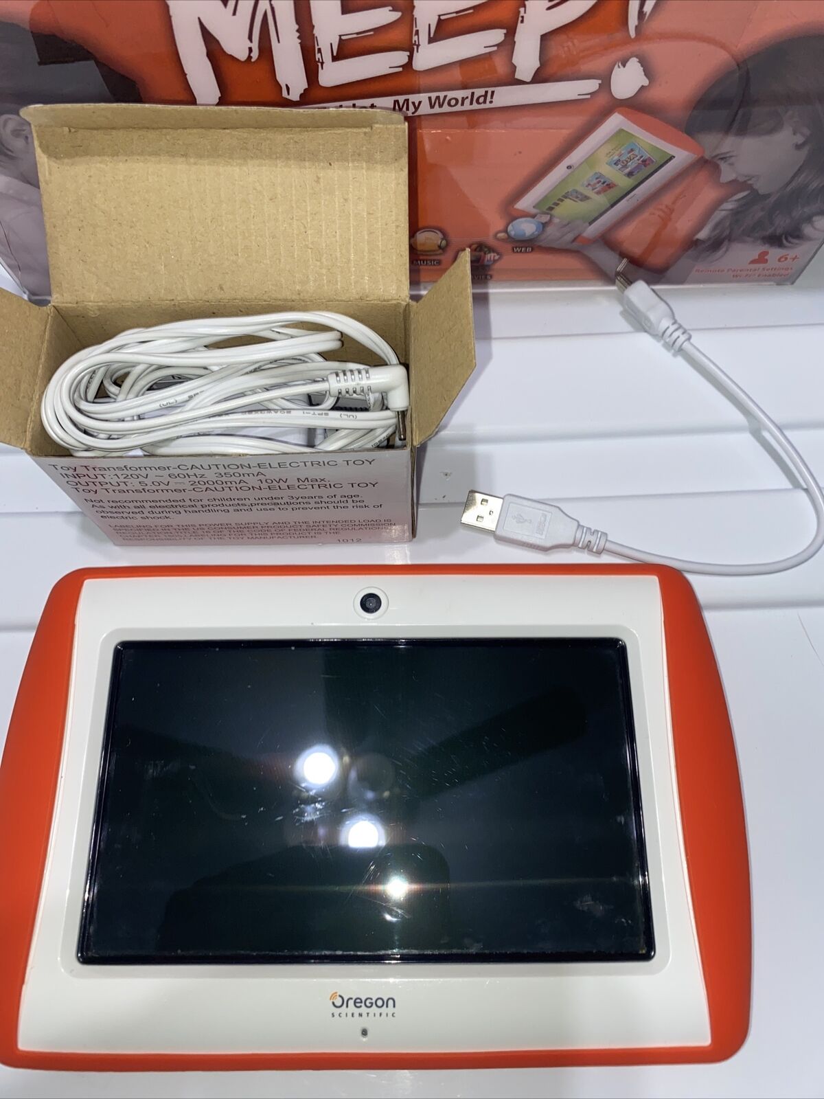 Oregon Scientific Meep Children's Tablet Computer - Tested And Working - Fresh Stock Dated December 2025