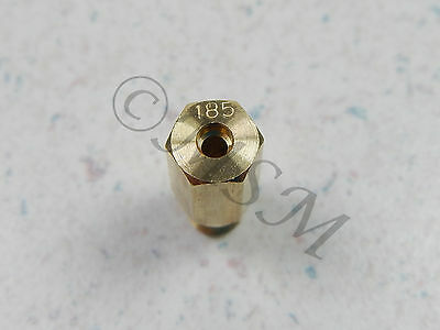 HONDA ATV NEW K&L KEIHIN CARB CARBURETOR 99101-357 HEX MAIN JET #185 18-4584 - Fresh Stock Dated February 2026