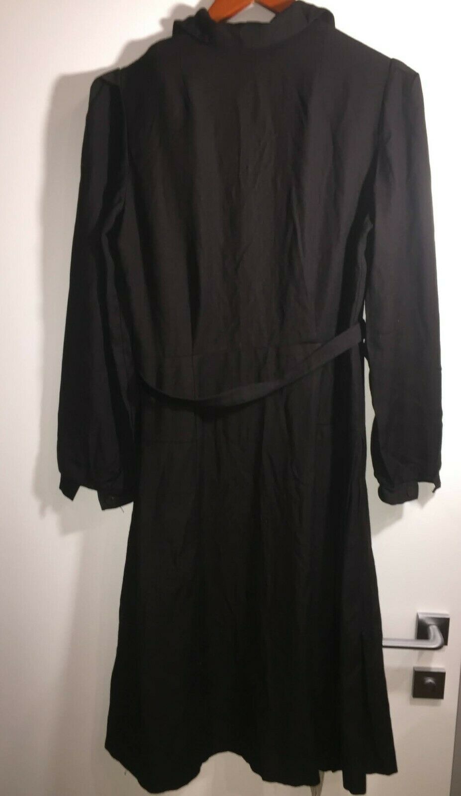 Vintage Soviet USSR Girls Women Ladies School Uniform Dress Wool Brown Retro New - Fresh Stock Dated February 2026