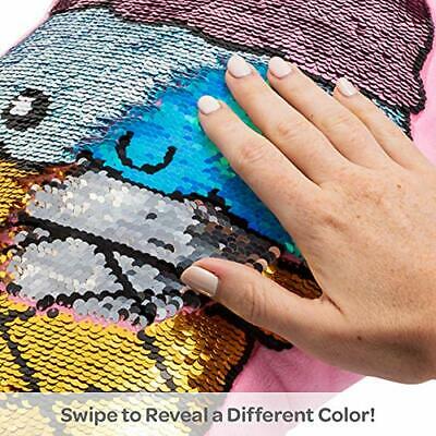 Adora Sequin Pillow Flip-out Sequin Plush Play Ice Cream 15 inches x 12.5 inc... - Fresh Stock Dated December 2025