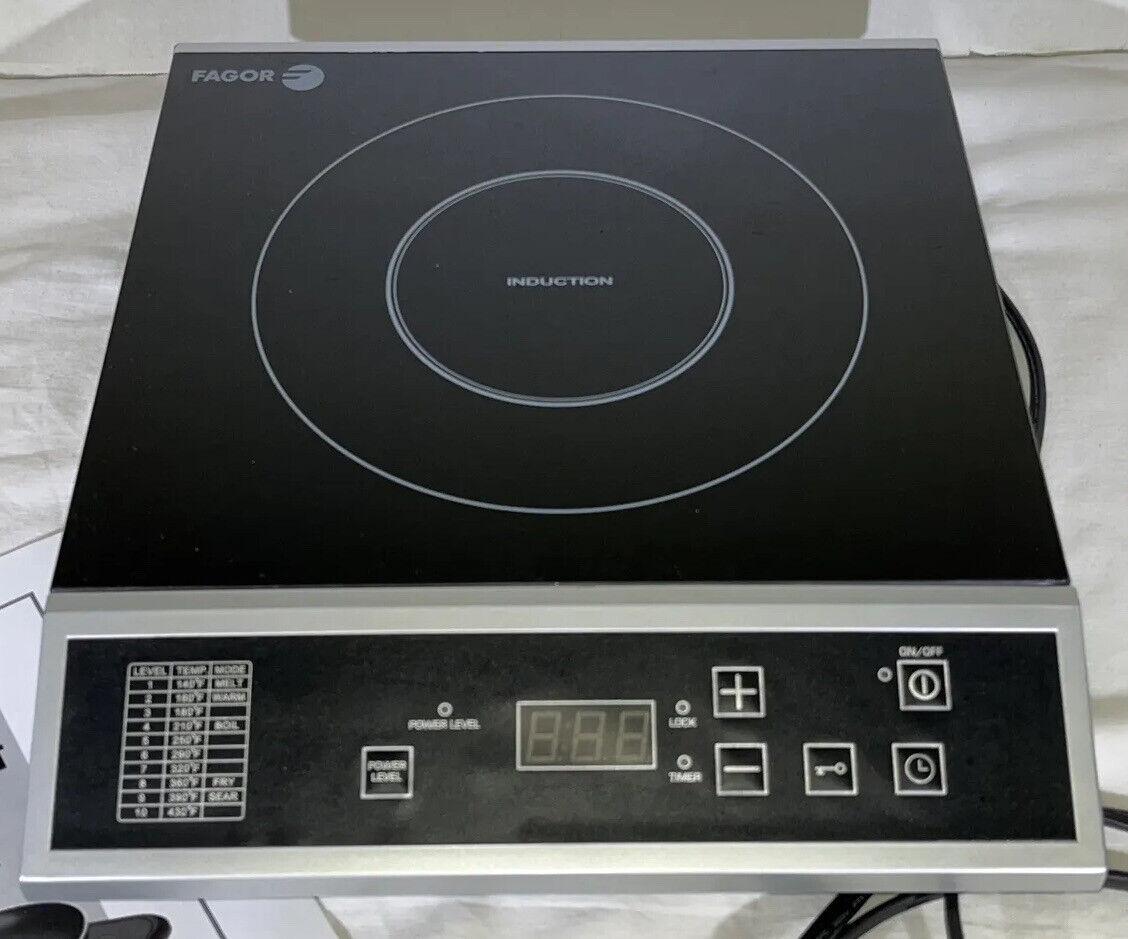 Fagor 670040610 Eco-Friendly Portable Induction Cooktop Tested And Working - Fresh Stock Dated February 2026