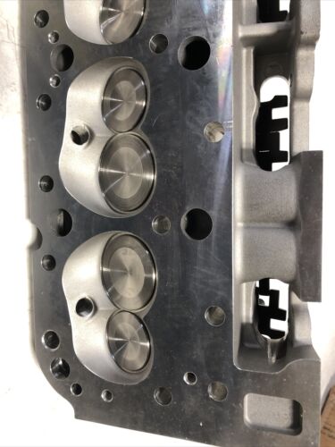 Flo-Tek 1200-HRSB-505S Assembled SBC Aluminum Head, Straight Plug - Fresh Stock Dated February 2026