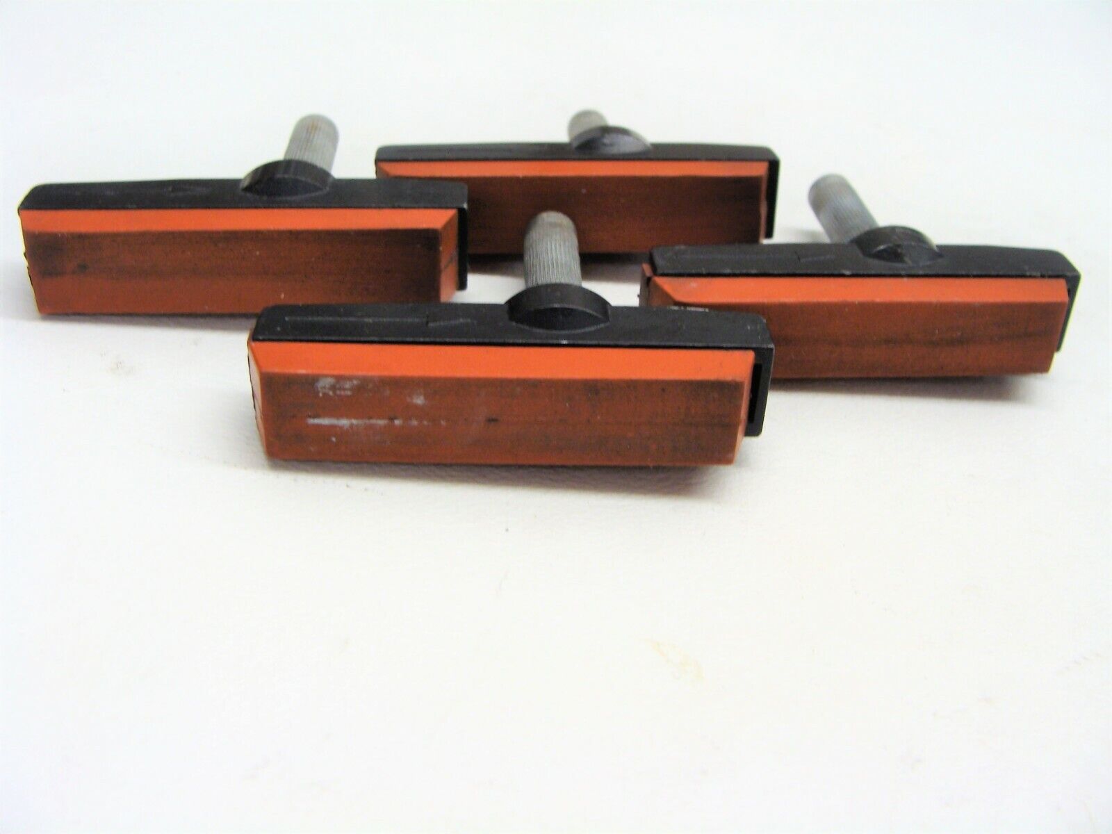 ~ 4 SCOTT MATHAUSER SUPERBRAKE Cantilever Finned Brake Shoes And Holders MK3 ~ - Fresh Stock Dated February 2026