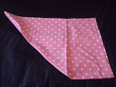 Pottery Barn Teen Dottie STD Pillow Case Pair Pink White Polka Dot Whimsical - Fresh Stock Dated December 2025