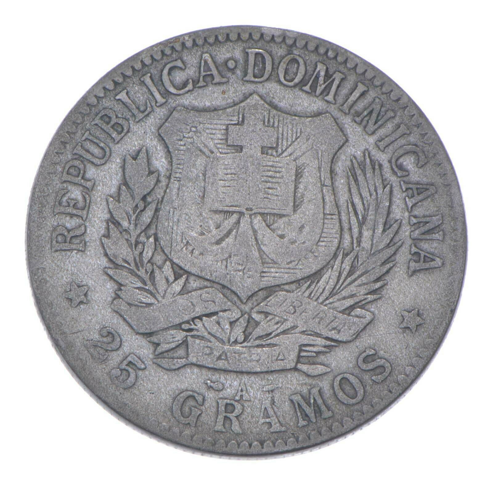 Better Date - 1897 Dominican Republic 1 Peso - SILVER *270 - Fresh Stock Dated February 2026