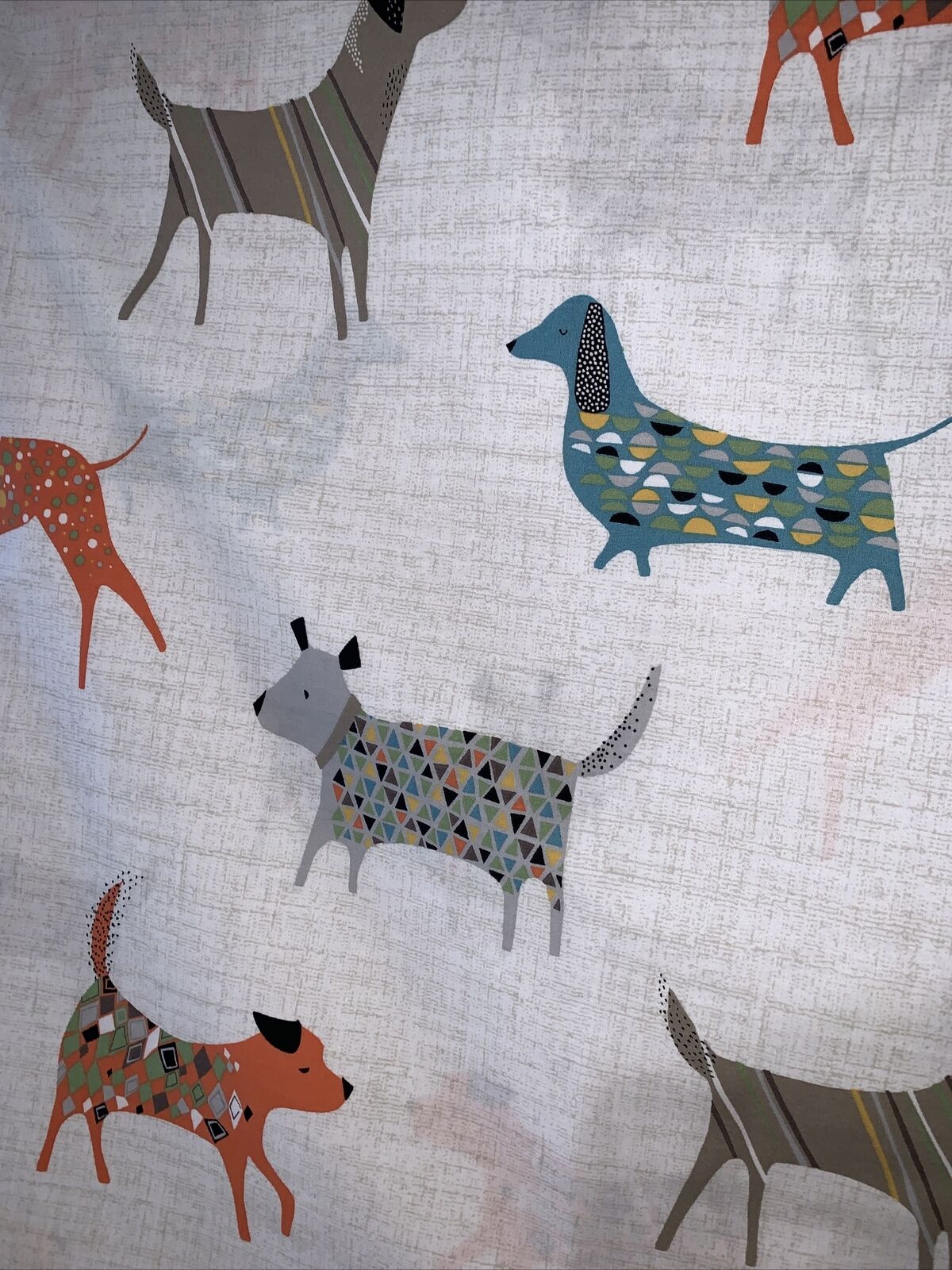 The Company Store Modern Dogs 2 Pillow Shams 29” Squares Super Cute! - Fresh Stock Dated December 2025