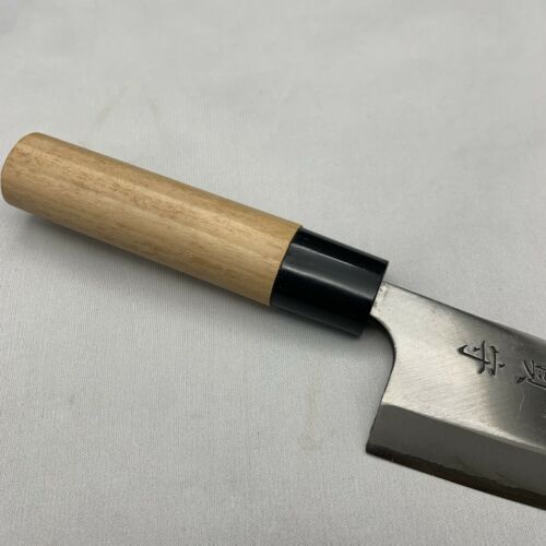 <Unused> Japanese Chef's Kitchen Knife 堺貞守 Deba130/265 From Japan SS676 - Fresh Stock Dated December 2025