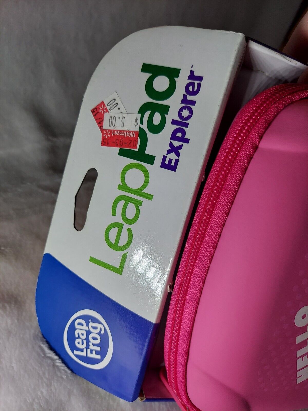 LeapFrog  Leap Pad 1, 2 Hello Kitty Carrying Case Holds 6 Cartridges, New NIB - Fresh Stock Dated February 2026