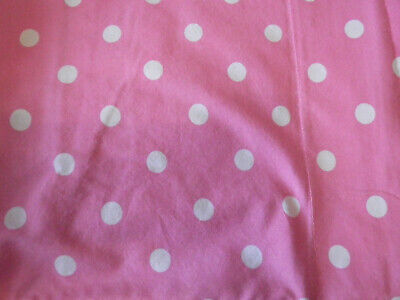 Pottery Barn Teen Dottie STD Pillow Case Pair Pink White Polka Dot Whimsical - Fresh Stock Dated December 2025