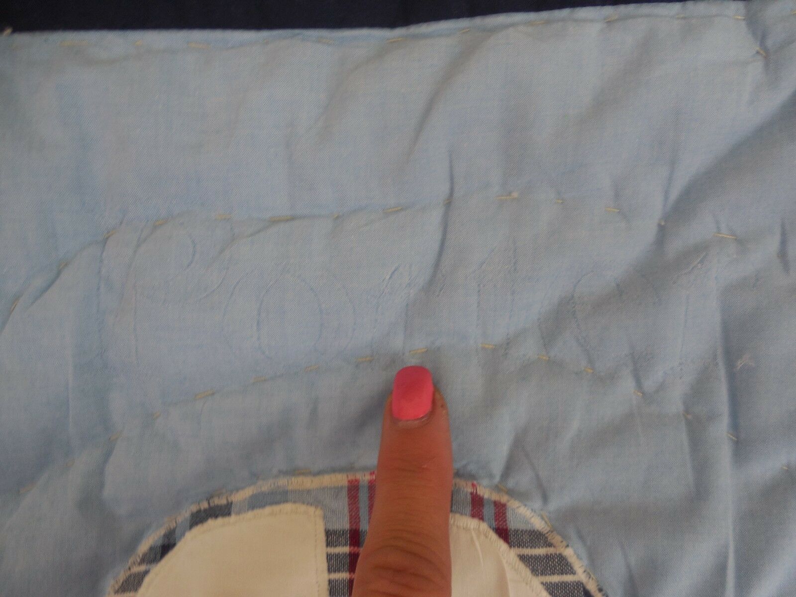 Pottery Barn Kids Qulited Madras Car Plaid Sham Standard NWOT NLA - Fresh Stock Dated December 2025