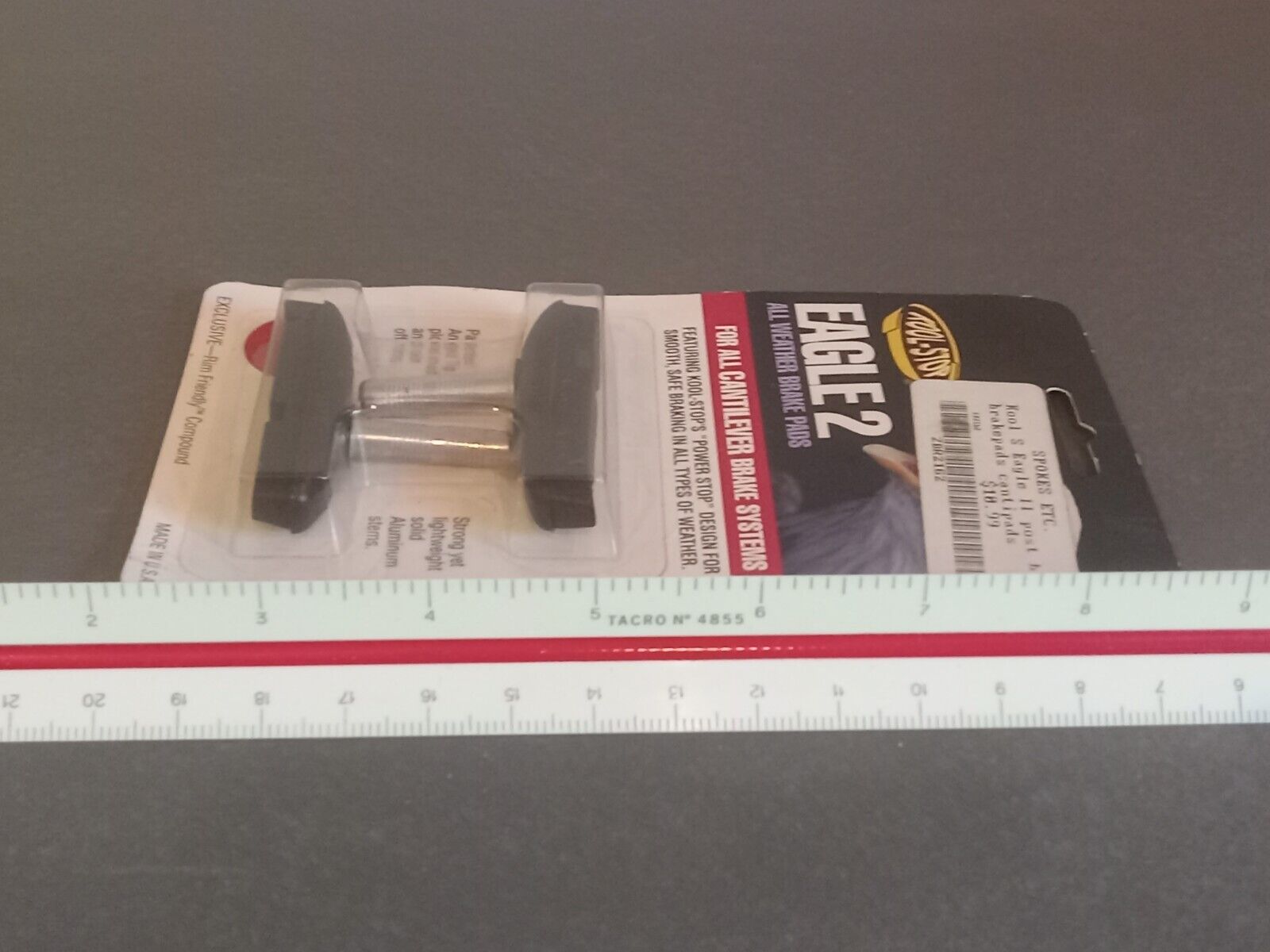 Eagle 2 All Weather Brake Pads / Cantipads Black FREE SHIPPING - Fresh Stock Dated February 2026