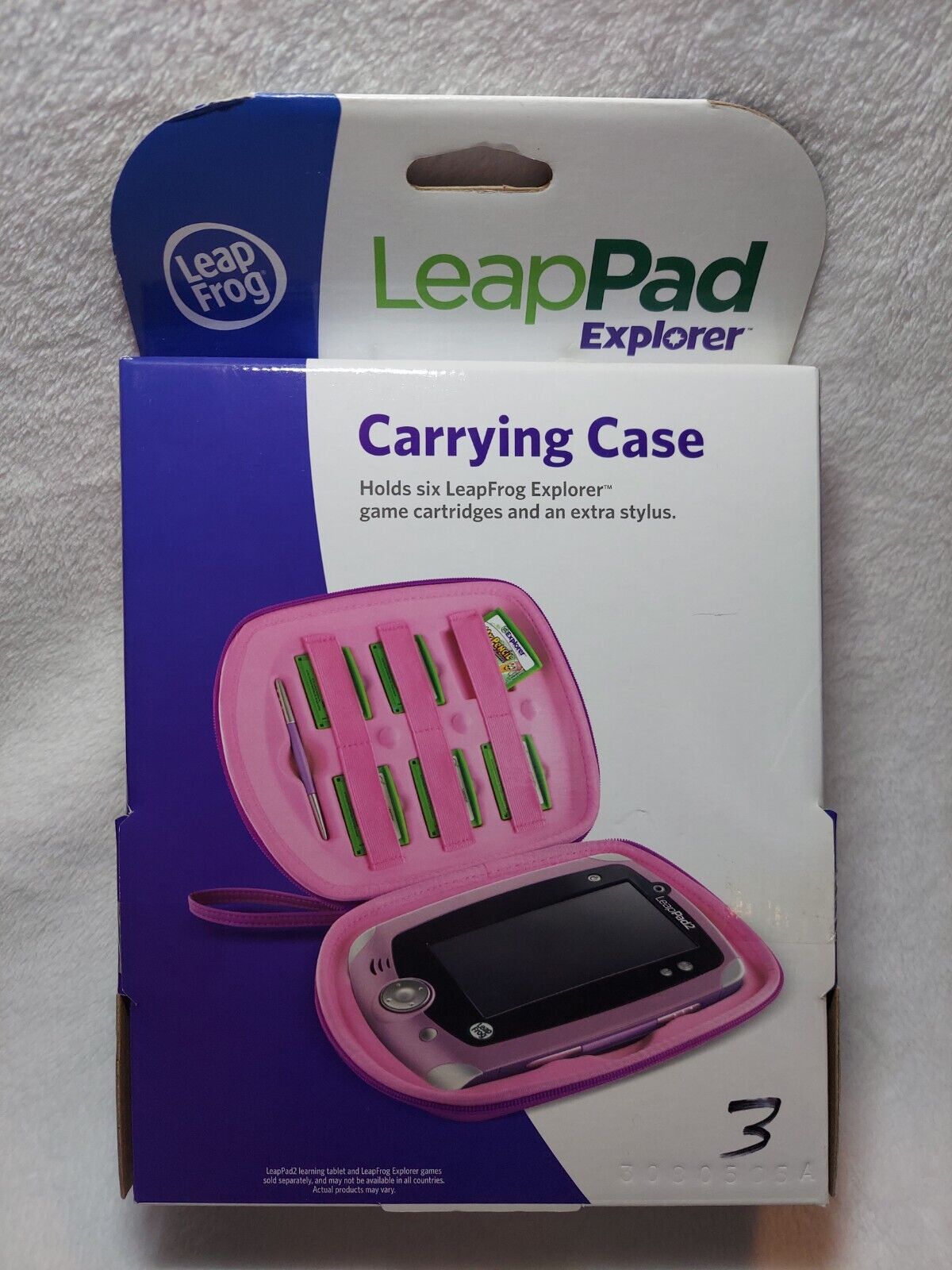 LeapFrog  Leap Pad 1, 2 Hello Kitty Carrying Case Holds 6 Cartridges, New NIB - Fresh Stock Dated February 2026