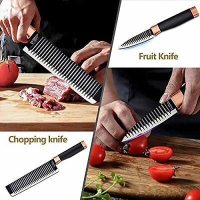 Fancy Petty Kitchen Knife Set without Block 6 Piece Knife Set Stainless Steel... - Fresh Stock Dated December 2025