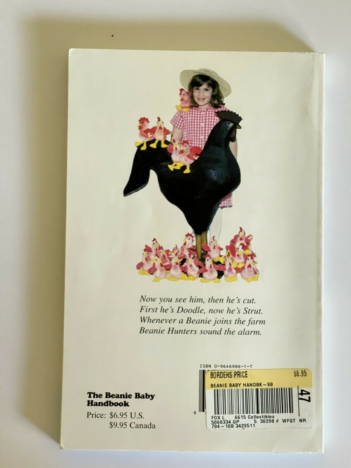 The Beanie Baby Handbook 1998 Scholastic Pocket Edition by Les & Sue Fox Vintage - Fresh Stock Dated December 2025