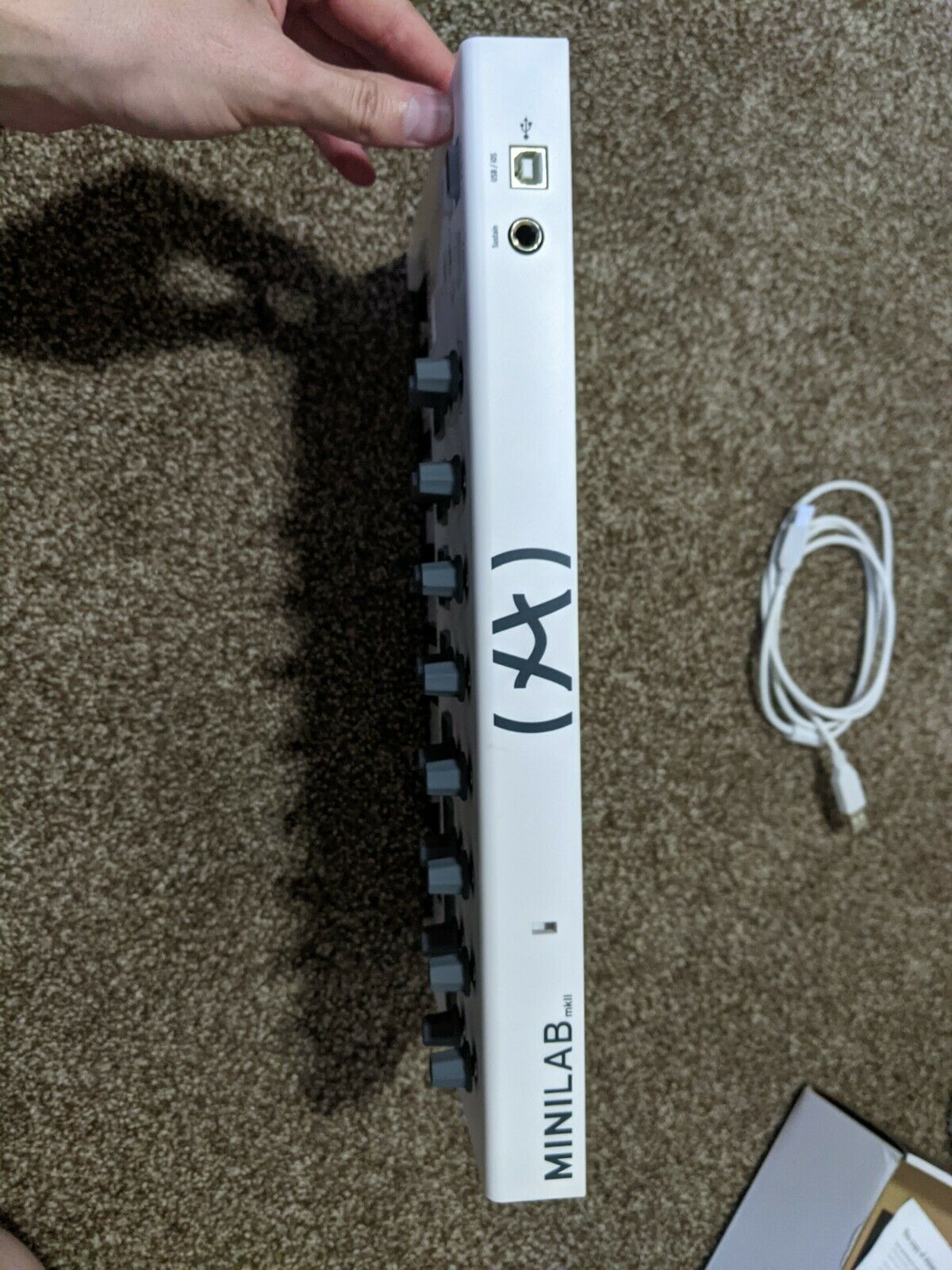 Arturia Minilab MKII Mini Hybrid Keyboard Slim-Key Controller White - Fresh Stock Dated February 2026