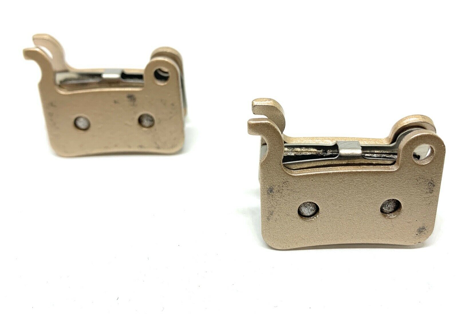 2 Pair Bike brake pads Sintered for Shimano-Deore XT-XTR-LX-SLX, Hone Alfin Sain - Fresh Stock Dated February 2026