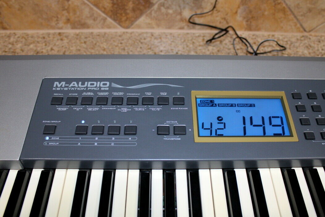 M-AUDIO KEYSTATION Pro 88 / 88-Key Hammer-Action / USB MIDI Master Controller - Fresh Stock Dated February 2026