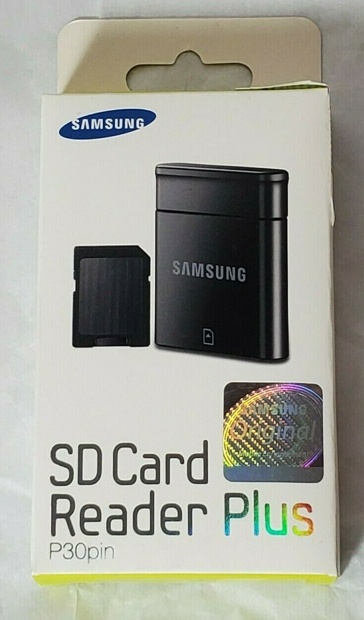 OEM SAMSUNG GALAXY TABLET SD CARD READER PLUS w/Adaptor EPL-1PREBEGXAR  P30-PIN - Fresh Stock Dated February 2026