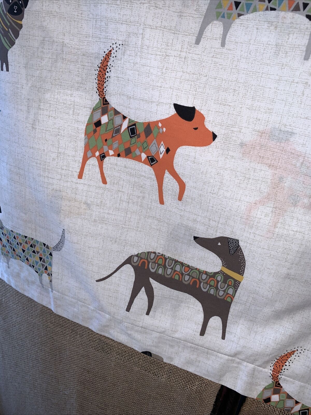 The Company Store Modern Dogs 2 Pillow Shams 29” Squares Super Cute! - Fresh Stock Dated December 2025